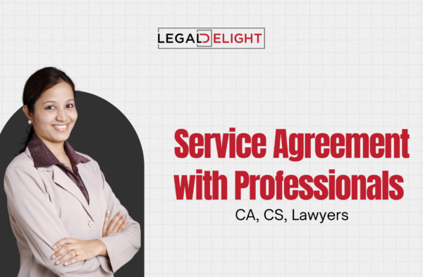 Service Agreement with Professionals - CA, CS, Lawyers