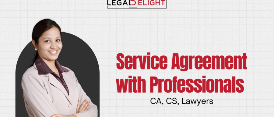 Service Agreement with Professionals - CA, CS, Lawyers