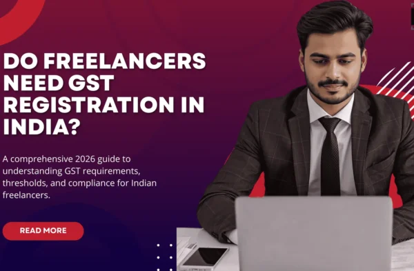 GST Registration for Indian Freelancers 2026 Guide Blog Banner