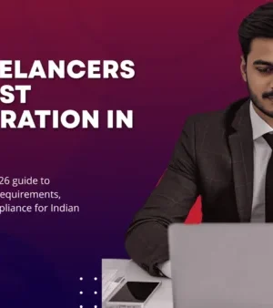 GST Registration for Indian Freelancers 2026 Guide Blog Banner GST Registration for Indian Freelancers 2026 Guide Blog Banner